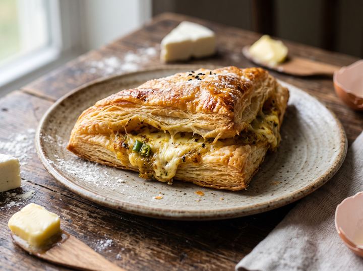 Indian Cheese Pastry 2