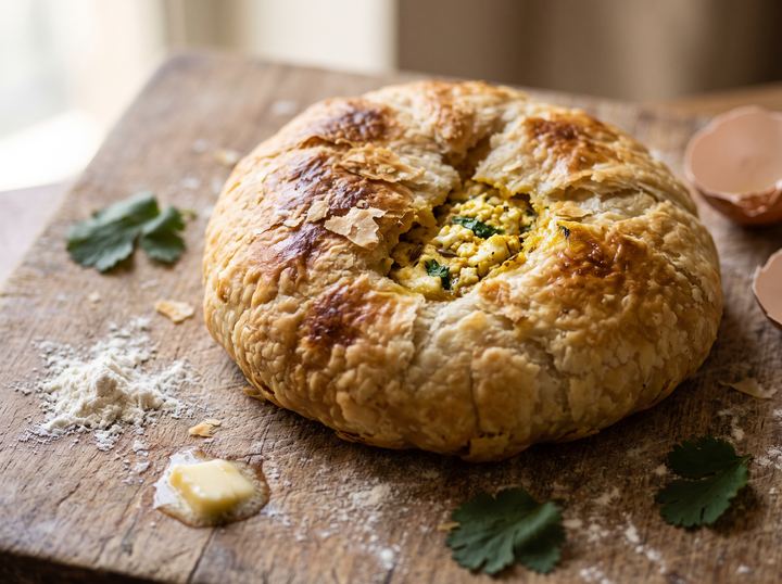 Indian Cheese Pastry