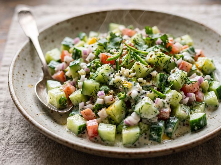 Indian Cucumber Salad 3
