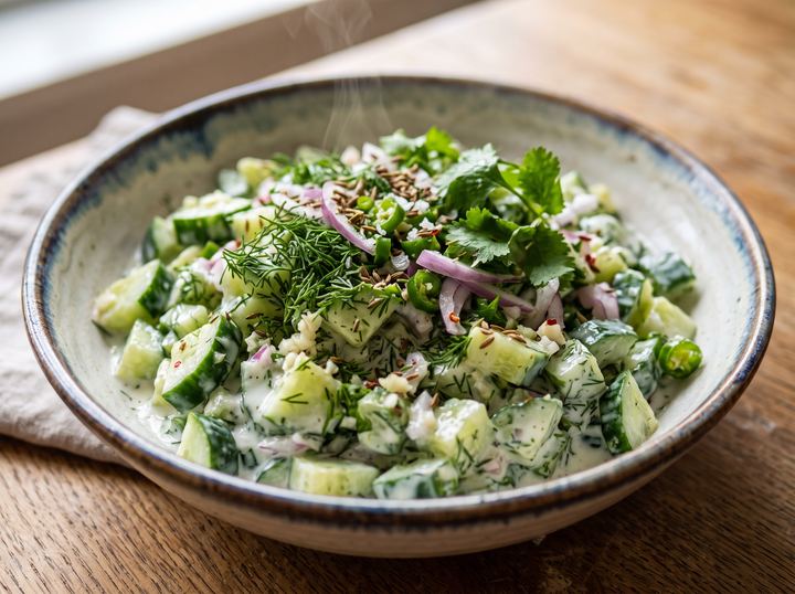 Indian Cucumber Salad
