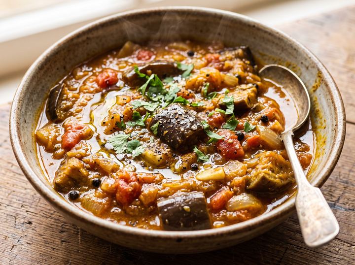 Indian Eggplant Stew