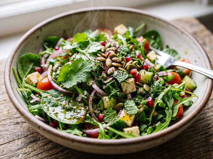 Indian Herb Salad 2