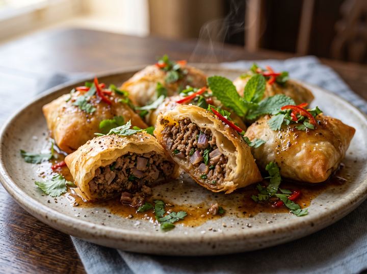 Indian Meat Pastry Bites 3