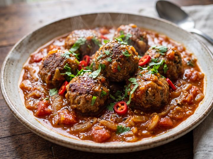 Indian Meatball Pot 2