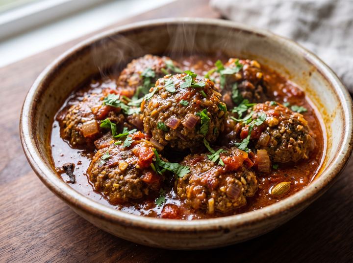 Indian Meatball Pot