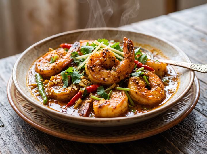 Indian Shrimp Pan