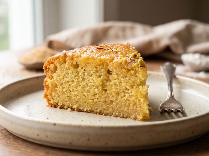 Indian Sweet Syrup Cake