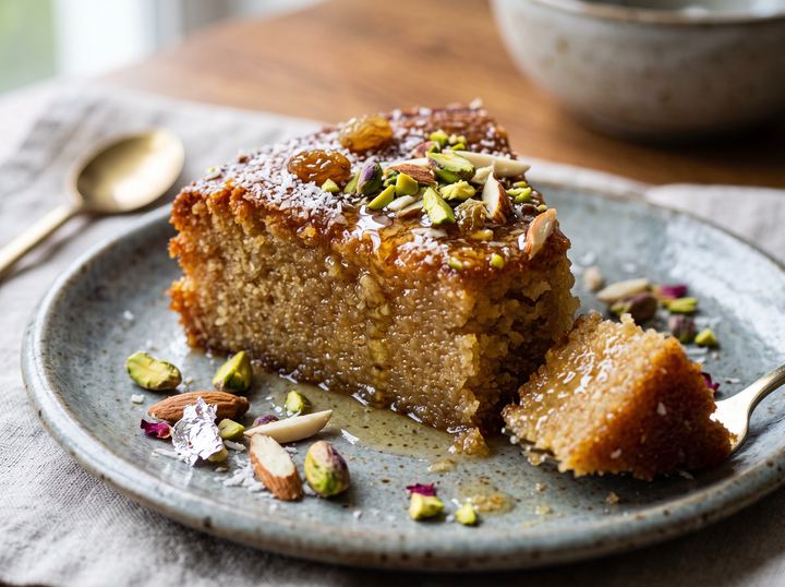 Indian Syrup Cake 2