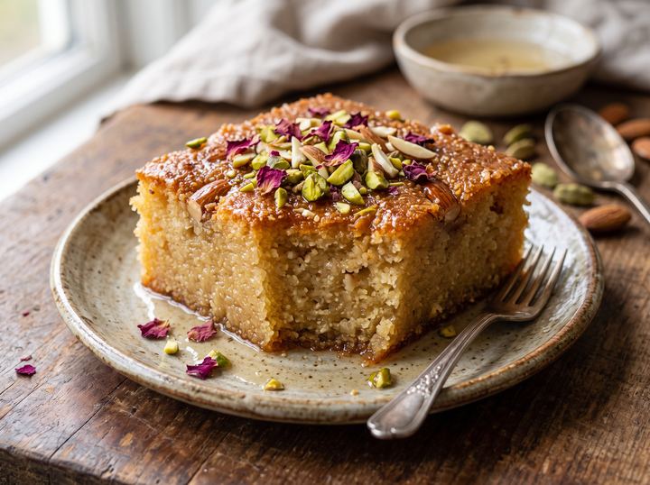 Indian Syrup Cake