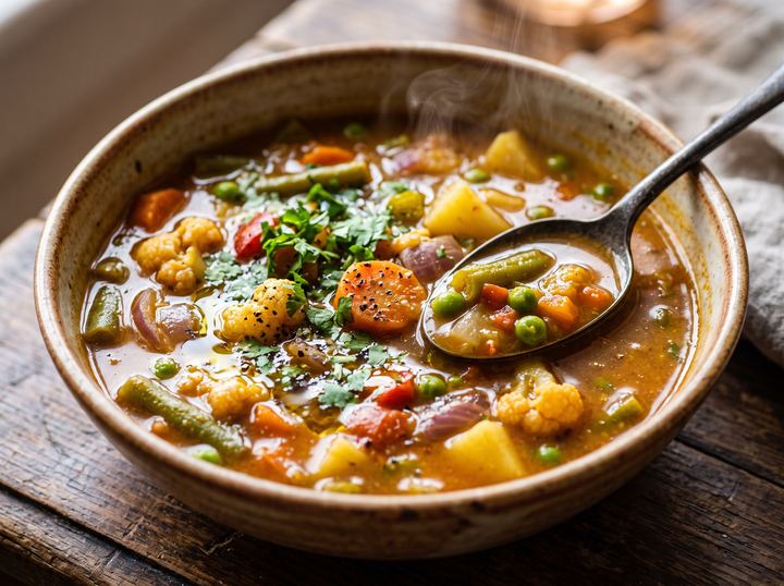 Indian Vegetable Soup 2