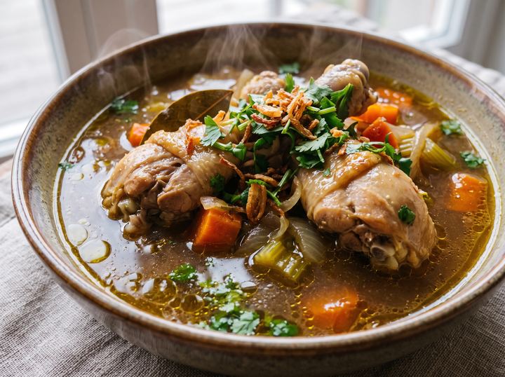 Indonesian Chicken Broth 2