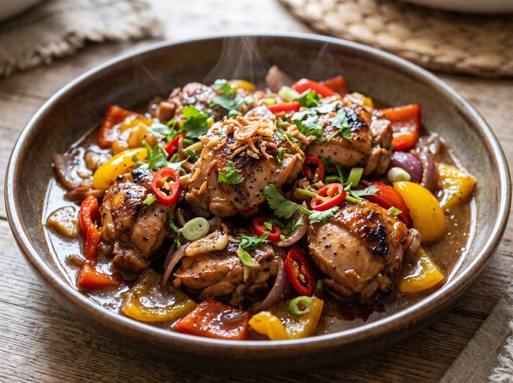 Indonesian Chicken Sauté