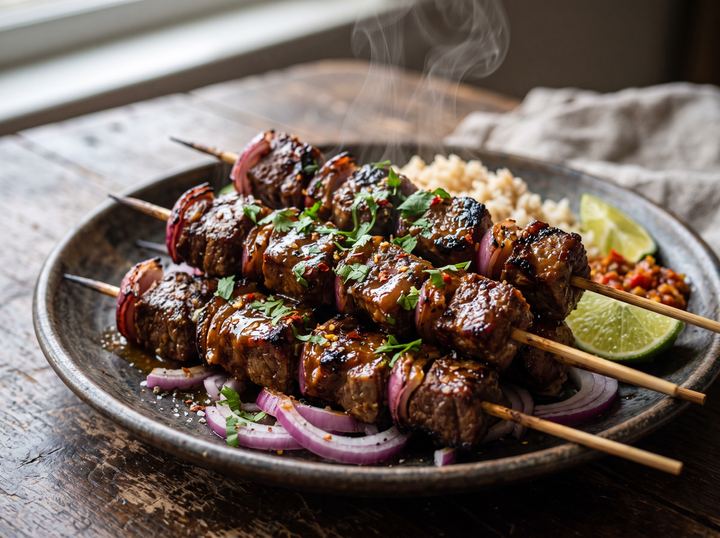 Indonesian Grilled Skewers