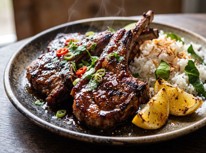 Indonesian Lamb Chops