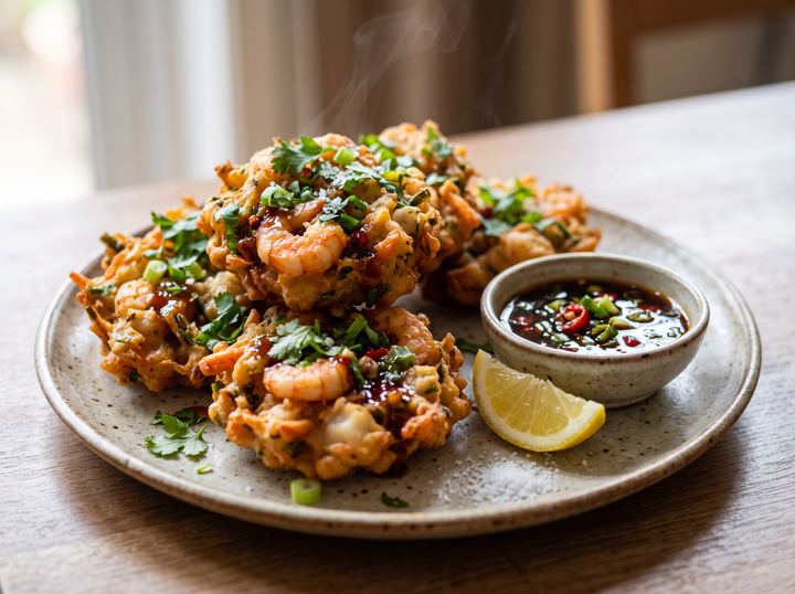 Indonesian Seafood Fritters