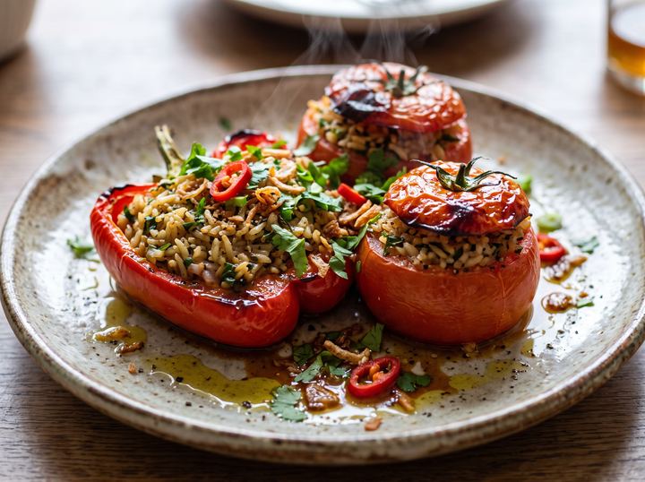 Indonesian Stuffed Vegetables