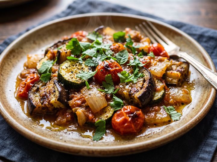Indonesian Vegetable Bake