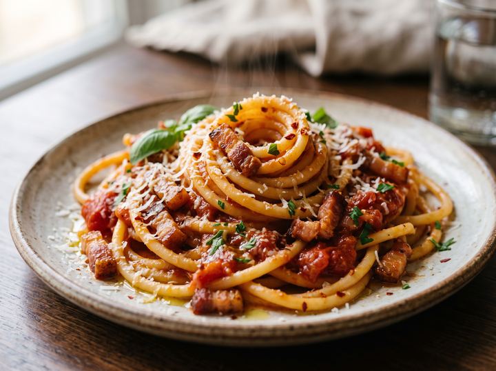 Bucatini all'Amatriciana