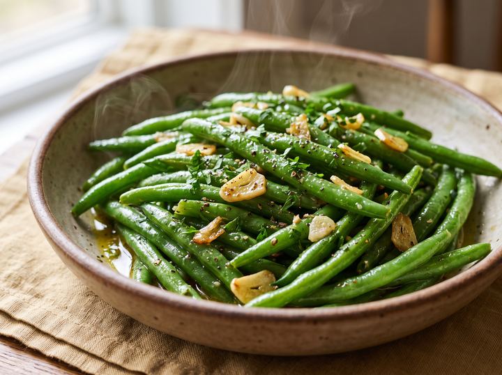 Fagiolini all'Aglio e Olio