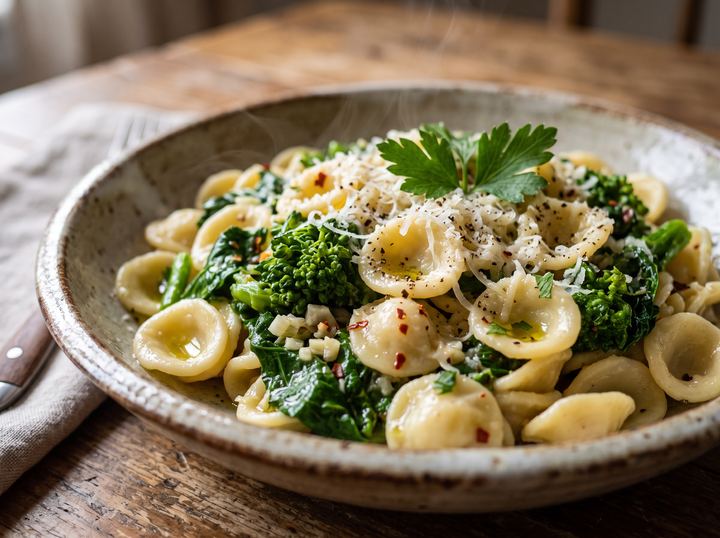 Orecchiette con Cime di Rapa