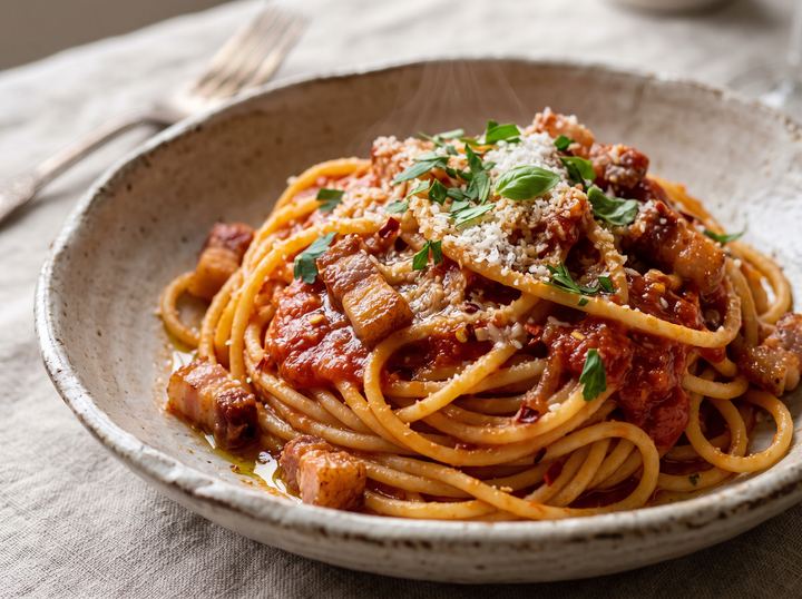 Spaghetti all'Amatriciana