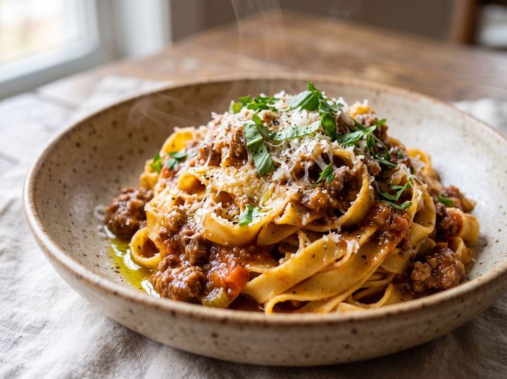 Tagliatelle al Ragù Bolognese
