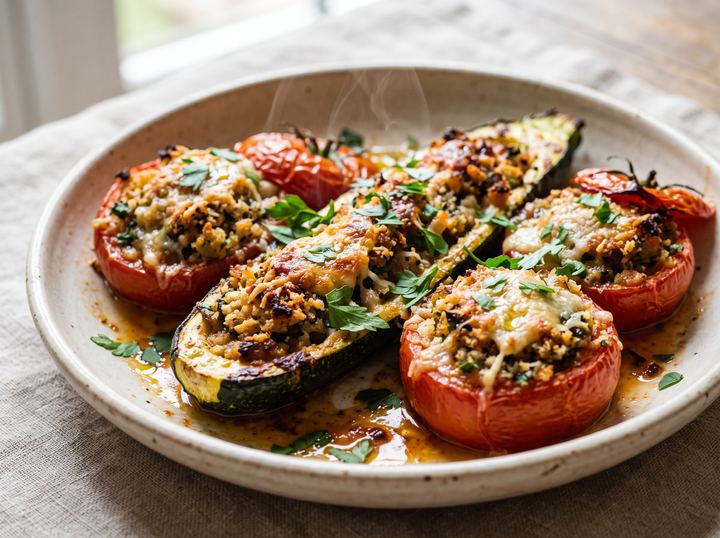Verdure Ripiene al Forno