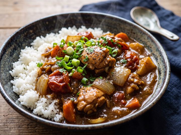 Japanese Chicken Curry Pot