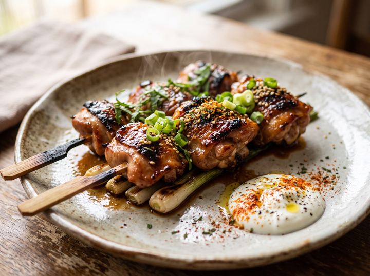 Japanese Grilled Chicken Thighs