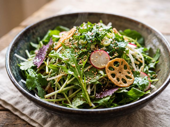 Japanese Herb Salad 3