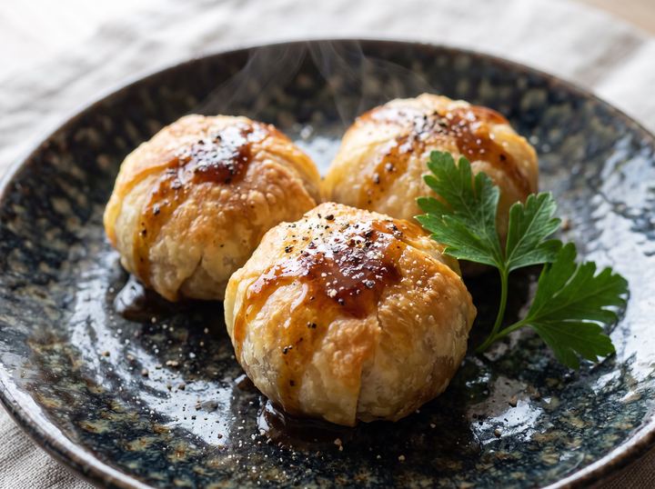 Japanese Meat Pastry Bites 3