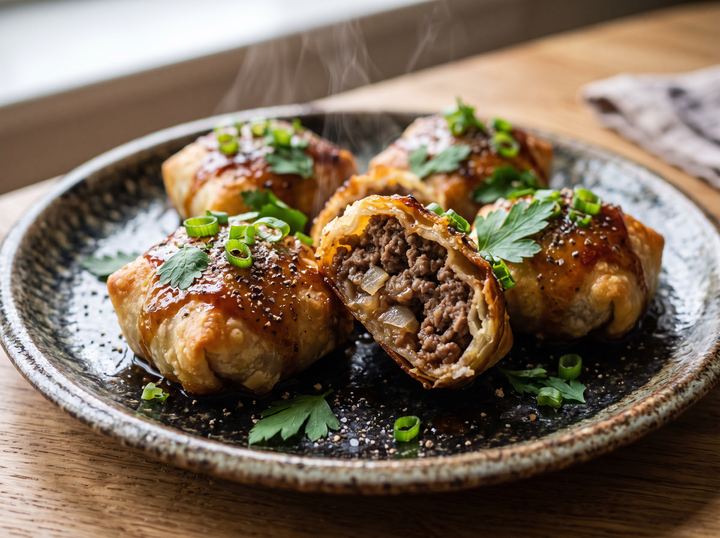 Japanese Meat Pastry Bites