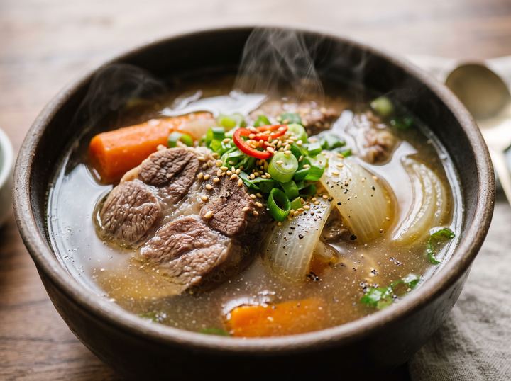 Korean Beef Broth Soup