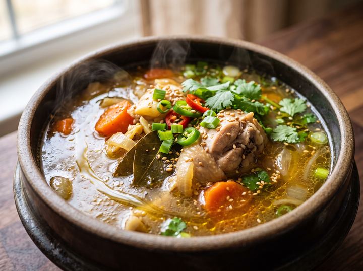 Korean Chicken Broth 2