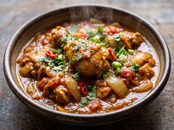 Korean Chicken Curry Pot