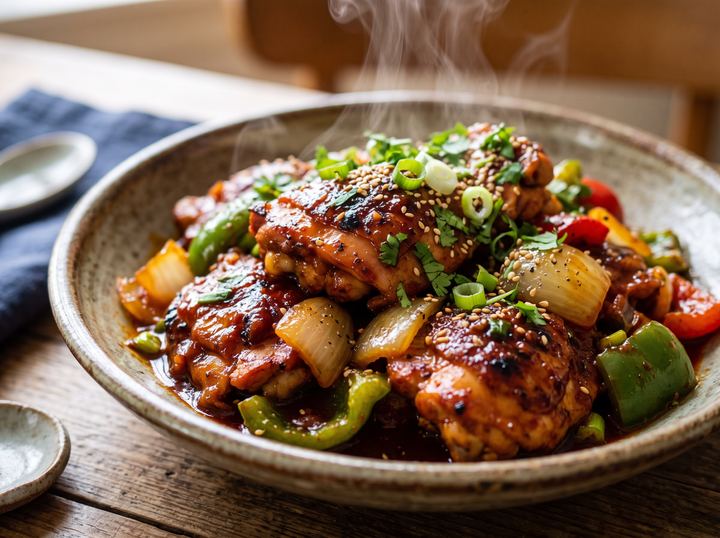 Korean Chicken Sauté