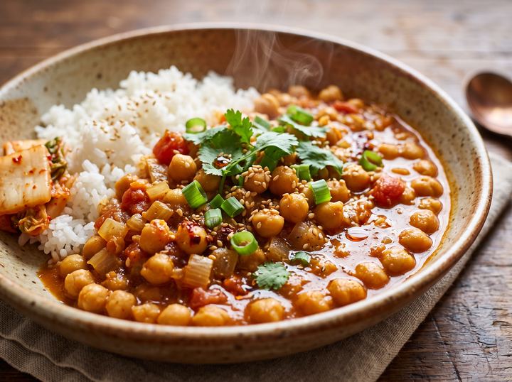 Korean Chickpea Curry