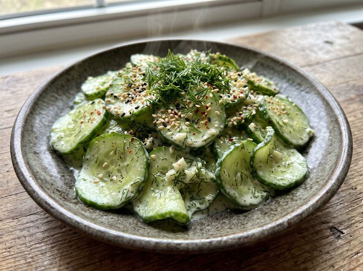 Korean Cucumber Salad 2