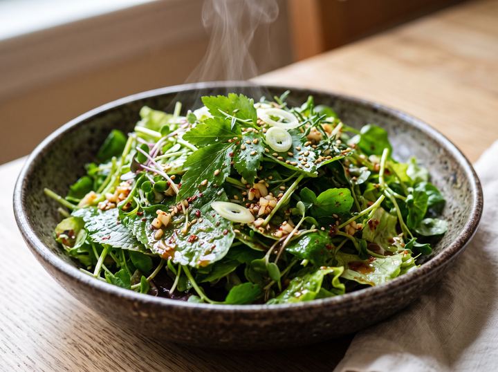 Korean Herb Salad 2