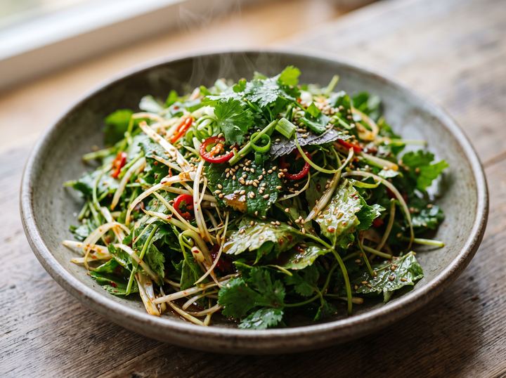 Korean Herb Salad 3