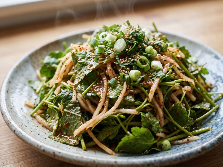Korean Herb Salad