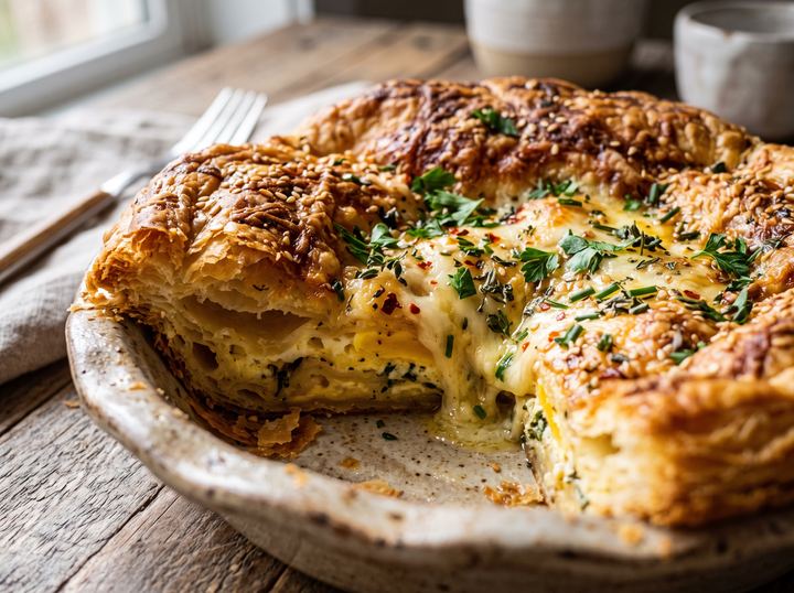Korean Layered Pie