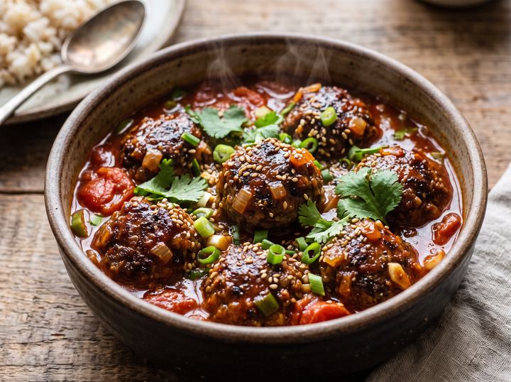 Korean Meatball Pot 2
