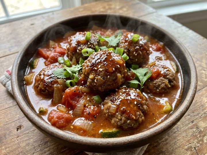Korean Meatball Pot