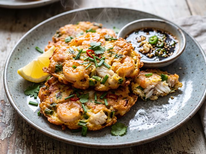 Korean Seafood Fritters 3