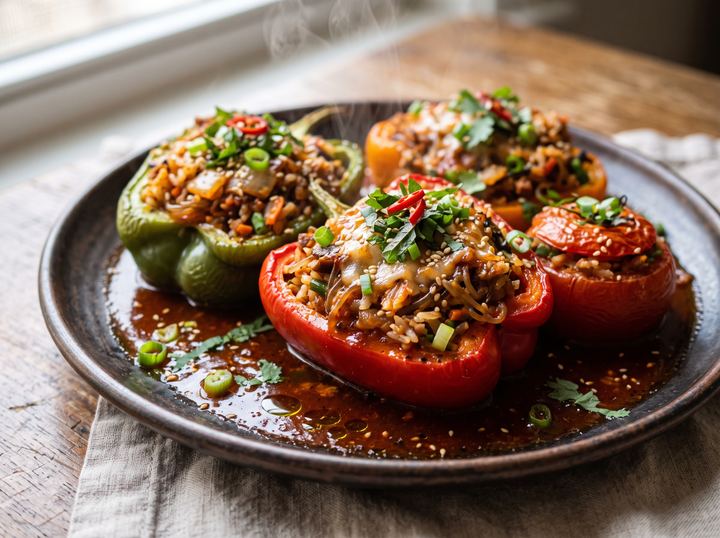 Korean Stuffed Vegetables 3