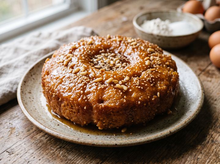 Korean Sweet Syrup Cake 2