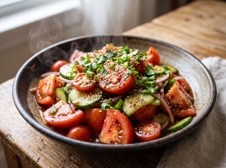 Korean Tomato Salad 2