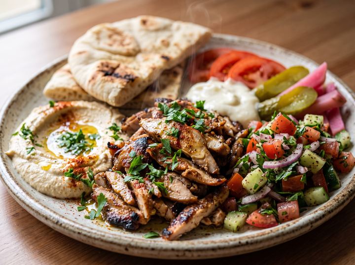 Chicken Shawarma Plate