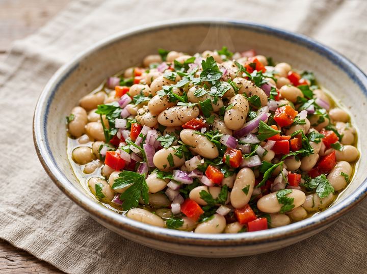 Lebanese Bean Salad 2